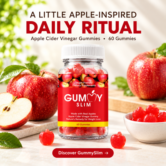 GummySlim USA NEW formula, more active ingredients ACV, Vitamin B6, B12, E, Bestselling weight loss Gummy
