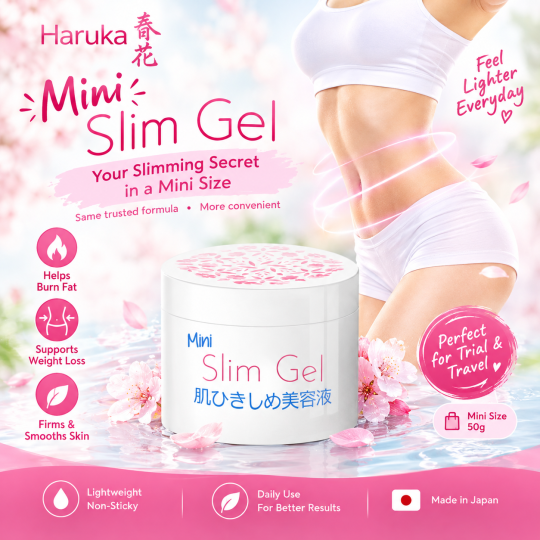 Mini Japan #1 Haruka Slim Gel ハルカスリミング•ジェル, last more than 2 months with regular usage