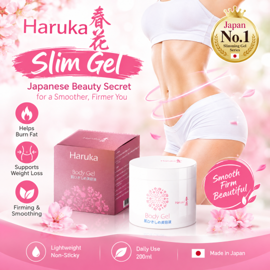 Japan #1 Haruka Slim Gel ハルカスリミング•ジェル, last more than 2 months with regular usage